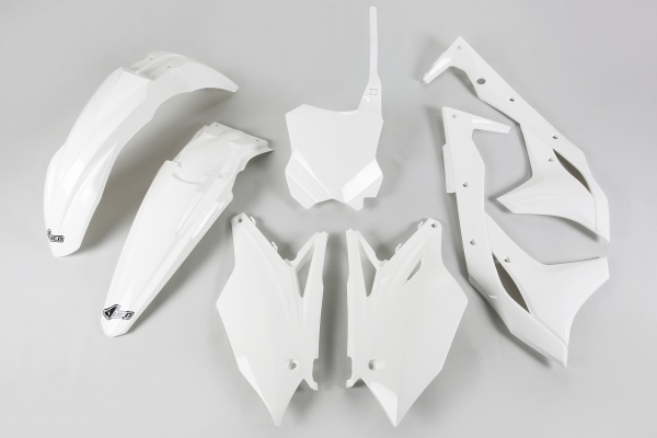 Plastic Kit white for Kawasaki KX 250 F (2017)